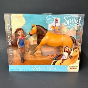 Spirit DREAMWORKS Lucky & Spirit Doll Horse Collectors Toy NEW 2018 Riding Free